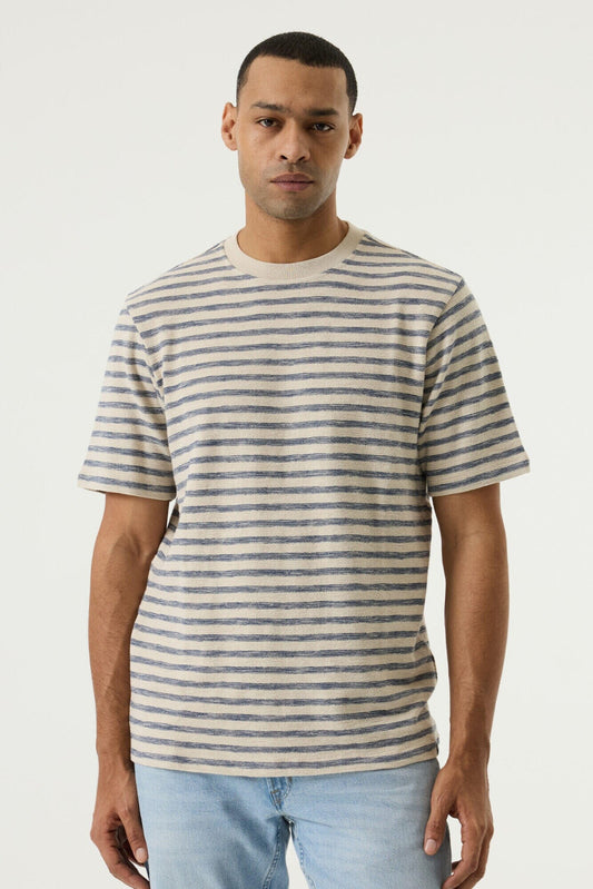 Garcia Shortsleeve T-Shirt - Blue Stripe