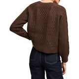 Gentle Fawn Aspen Pullover Sweater - Heather Chocolate