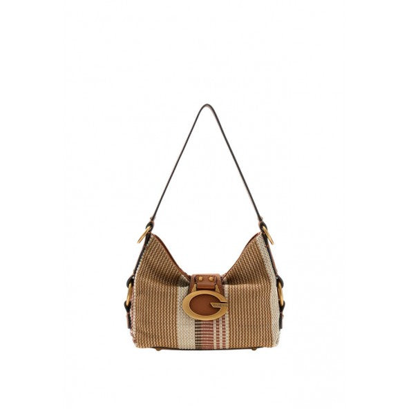 Guess Camden Mini Shoulder Bag - Camel