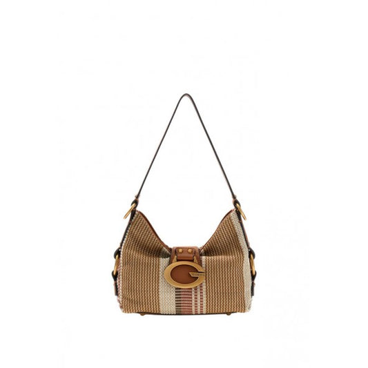 Guess Camden Mini Shoulder Bag - Camel