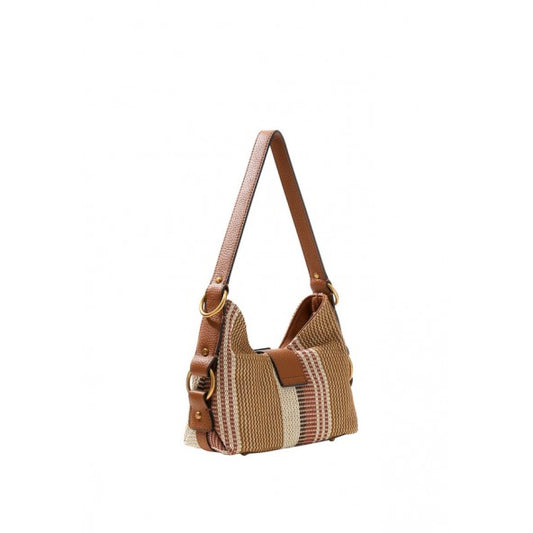 Guess Camden Mini Shoulder Bag - Camel