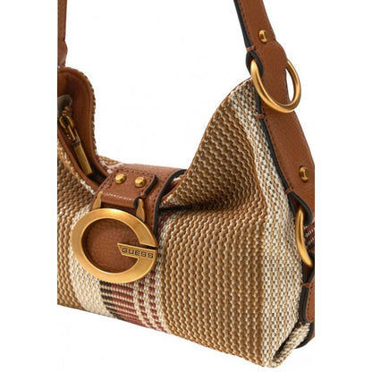 Guess Camden Mini Shoulder Bag - Camel