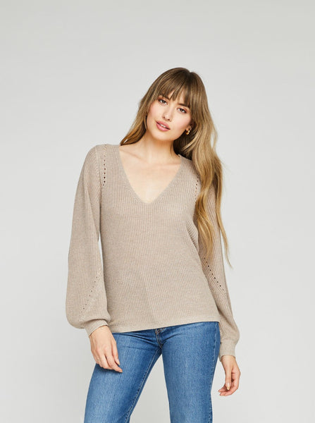 Gentlefawn Hailey Pullover - Heather Taupe