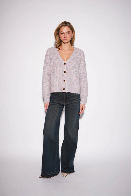 John+Jenn Hawkins Cardigan - Lilac Dream