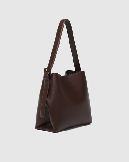Louenhide Payton Shoulder Bag - Chocolate