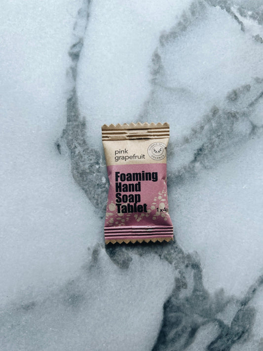 Essence of Life Organics Foaming Hand Soap Tablet - Pink Grapefruit