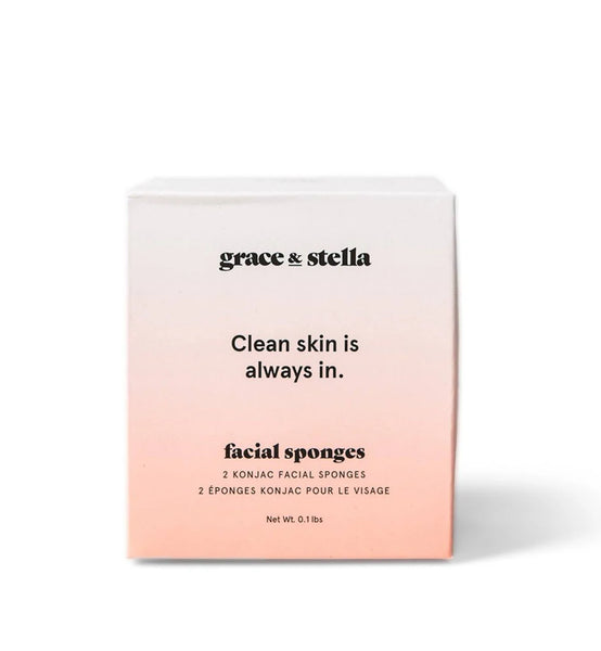 Grace & Stella Konjac Facial Cleansing Sponge