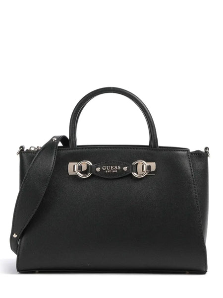 Guess Mimia Girlfriend Satchel - Black