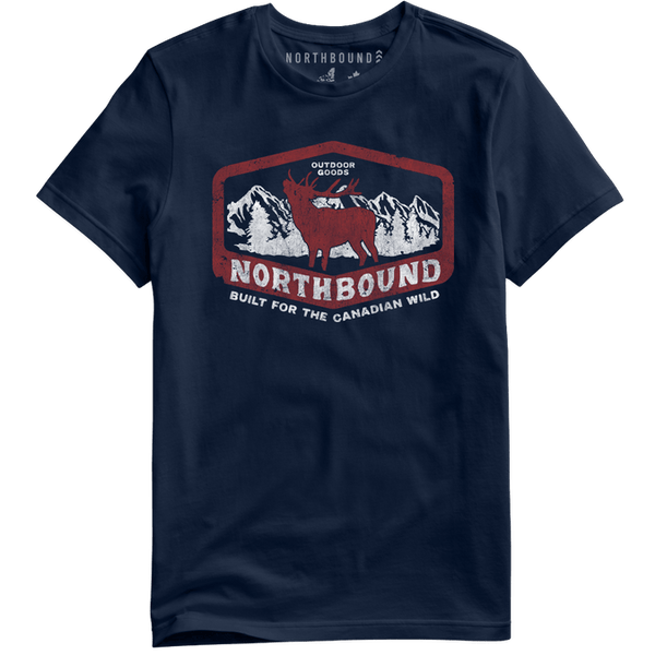 Northbound Outdoor Goods T-Shirt - Navy