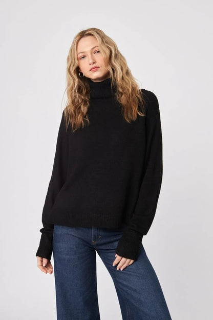 John + Jenn Emmett Turtleneck - Caviar