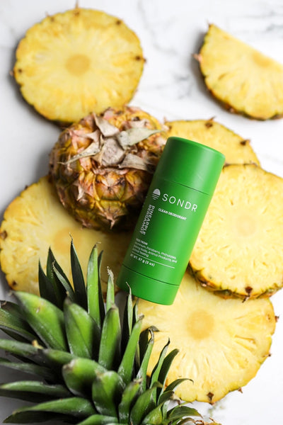 Sondr Clean Deodorant - Pineapple Bergamot 2oz