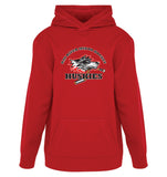 Huskies Performance Hoodie - Red