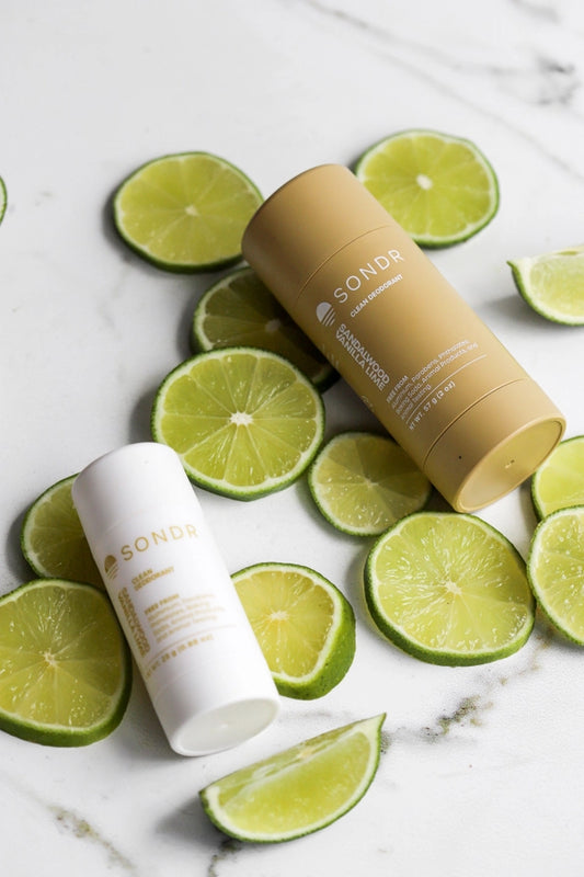 Sondr Travel Size Clean Deodorant - Sandalwood Vanilla Lime