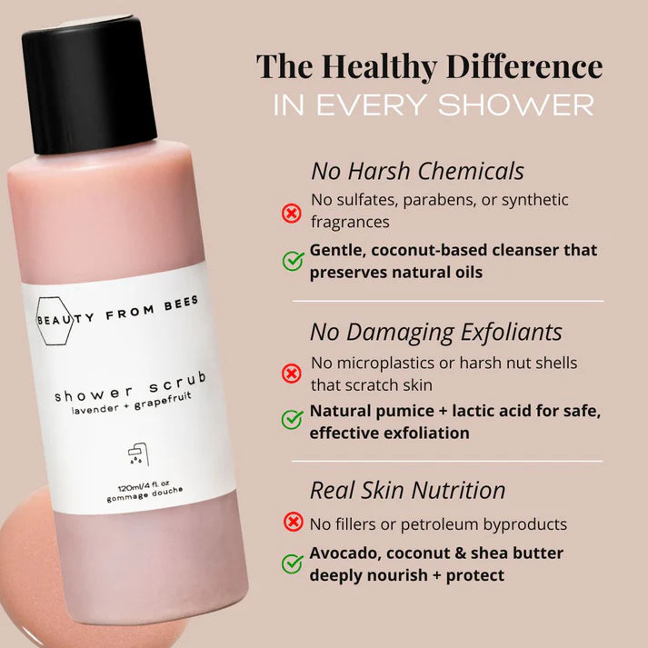 Beauty From Bees Shower Scrub