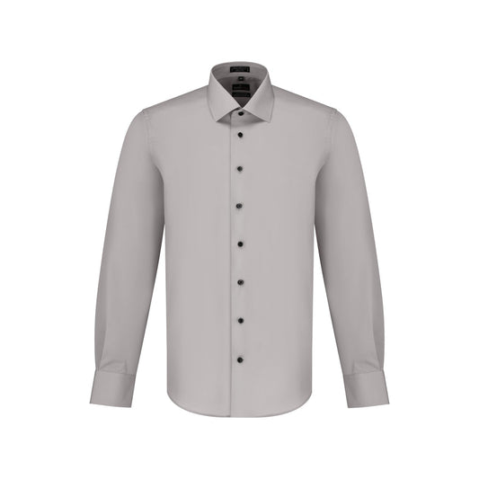 SottoSopra Men's Easy Care Adjusted Fit Dress Shirt - Grey