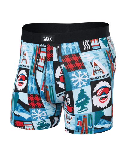 Saxx Boxers Daytripper BB Fly - Chalet All Day Blue