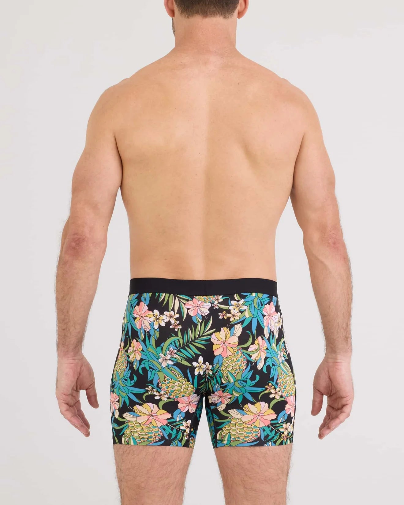 Saxx Daytripper Comfort Stretch Boxer Brief Fly - Pineapple Field