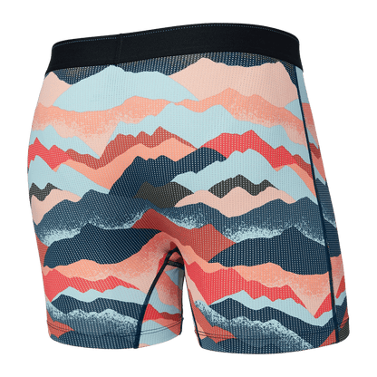 Saxx Quest Boxer Brief Fly - Mountain Abstract Multi