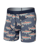 Saxx Boxer Brief Fly - Mosaic Trout Maritime