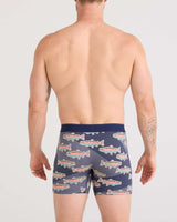 Saxx Boxer Brief Fly - Mosaic Trout Maritime