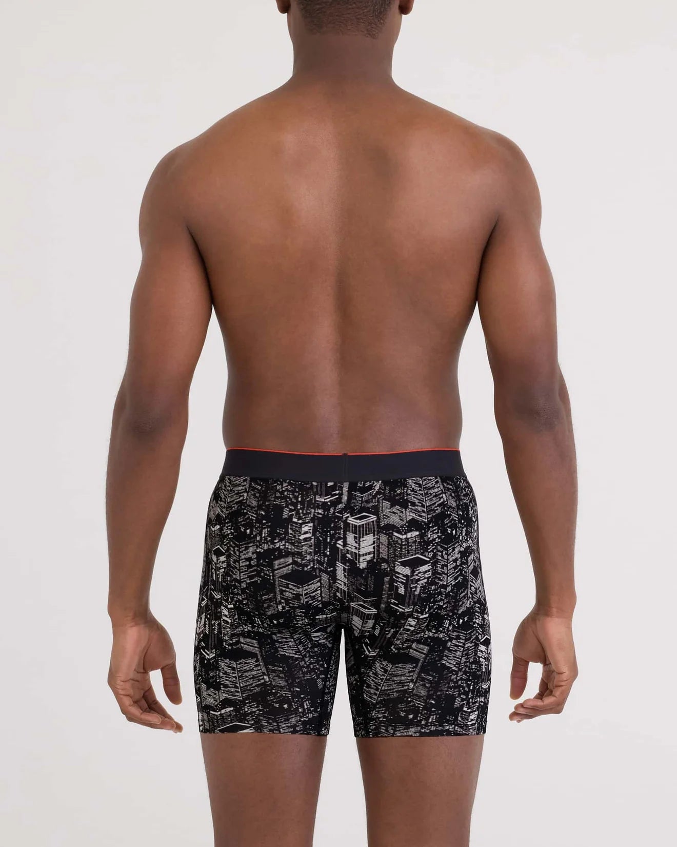 Saxx Multi-Sport Mesh Boxer Brief Fly - Night City & Black