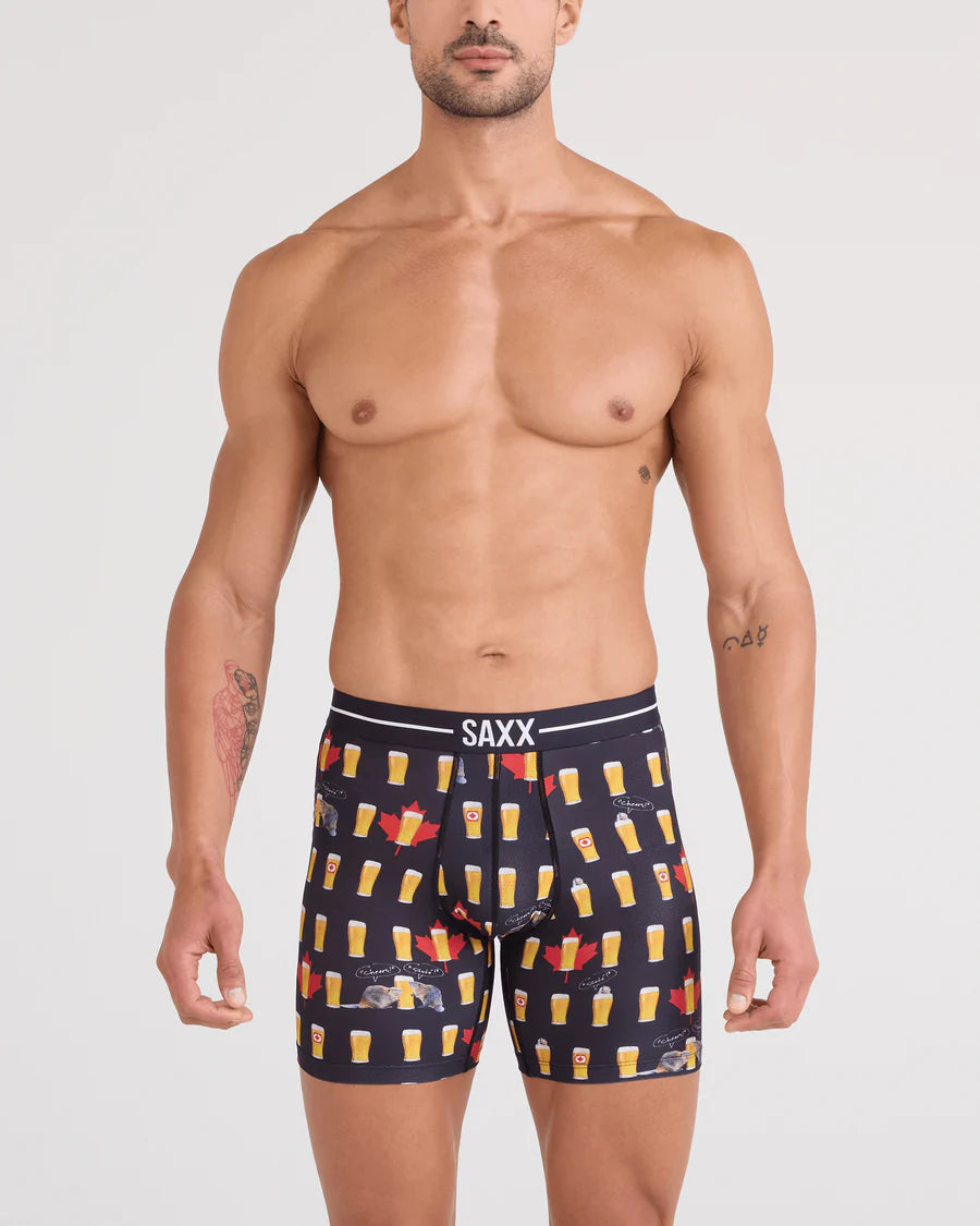 Saxx Underwear Volt Cheers Canada - Black