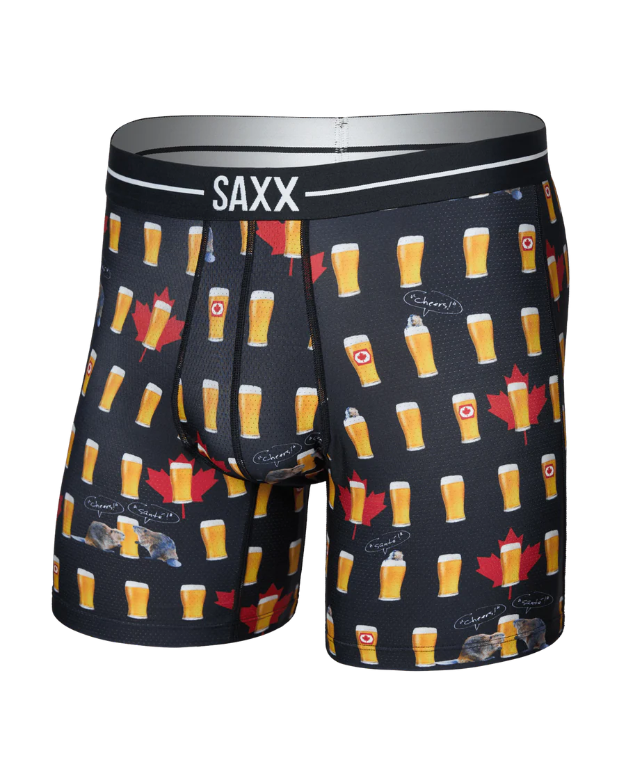 Saxx Underwear Volt Cheers Canada - Black