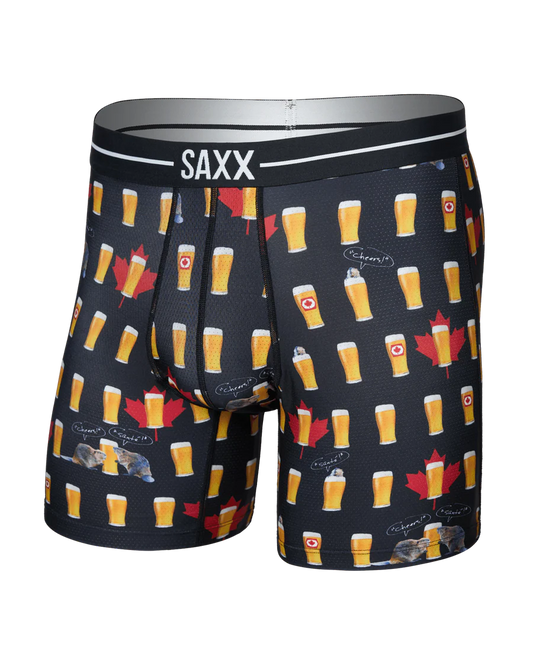 Saxx Underwear Volt Cheers Canada - Black