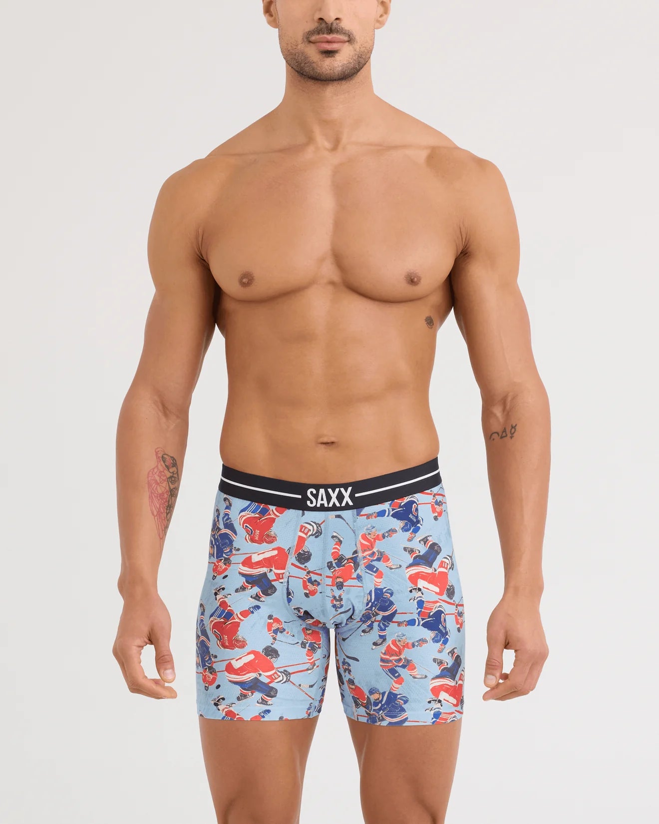 Saxx Underwear Volt Hockey Brawl - Blue