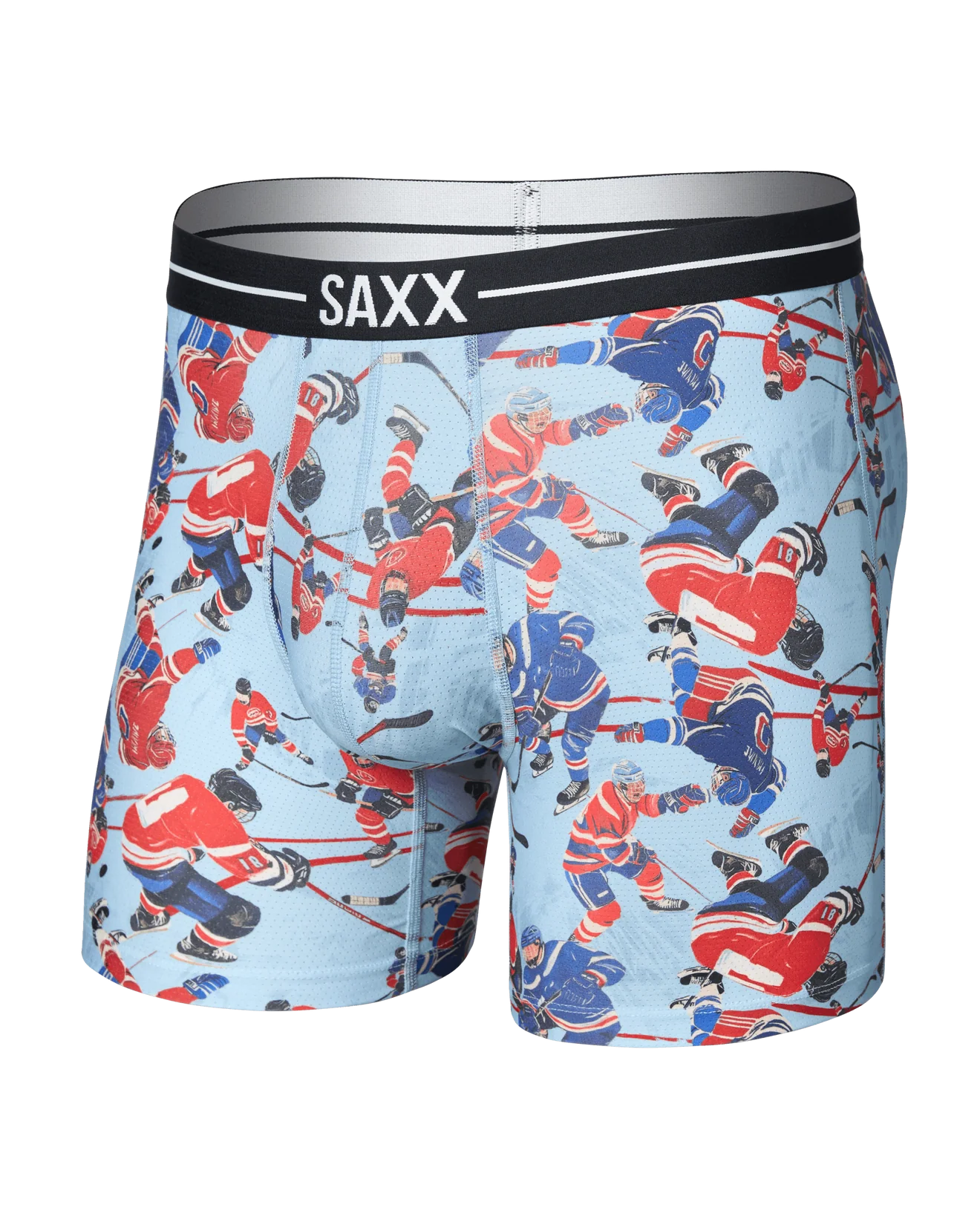 Saxx Underwear Volt Hockey Brawl - Blue