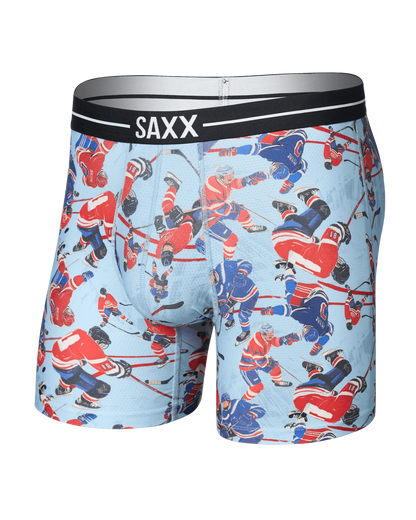 Saxx Underwear Volt Hockey Brawl - Blue