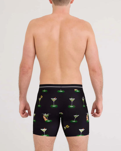 Saxx Volt Breathable Mesh Boxer Brief - My Handicap & Black