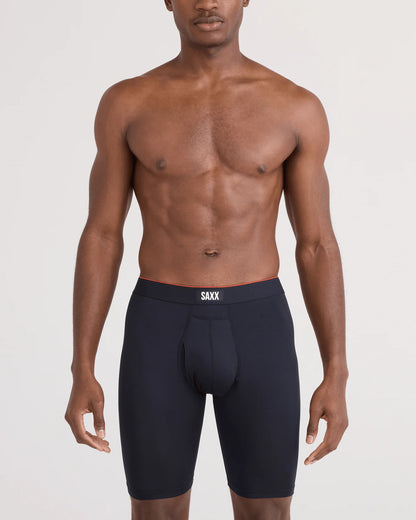 Saxx Multi-sport Mesh Boxer Brief Fly 2PK - Remote Camo & Black