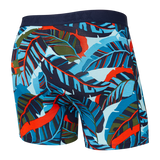 Saxx Vibe Super Soft Boxers - Blue Pop Jungle