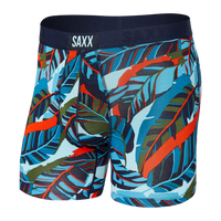 Saxx Vibe Super Soft Boxers - Blue Pop Jungle