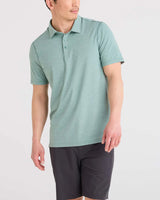 Saxx Daytripper All Day Cooling Polo -Silver Pine Heather