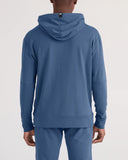 Saxx 3Six Five Hoodie - Washed Indigo
