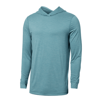 Saxx Droptemp All Day Cooling Hoodie - Sea Level Heather