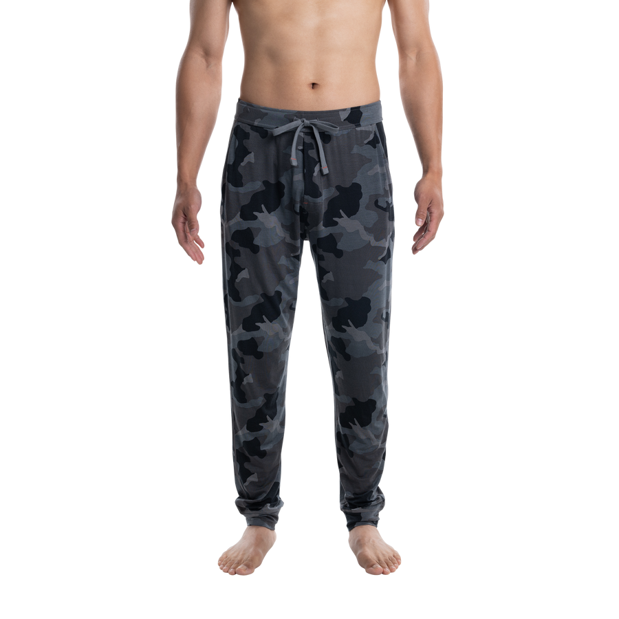 Saxx Snooze Pants Supersize - Camo Dark Charcoal