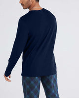 Saxx Snooze Long Sleeve Tee - Maritime