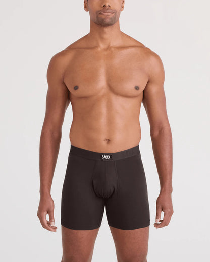 Saxx Vibe Xtra Soft Comfort Boxer Brief Fly 3PK - Seascape & Indigo & Black
