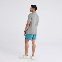 Saxx DropTemp All Day Cooling Short Sleeve Pocket Tee - Tradewinds Heather