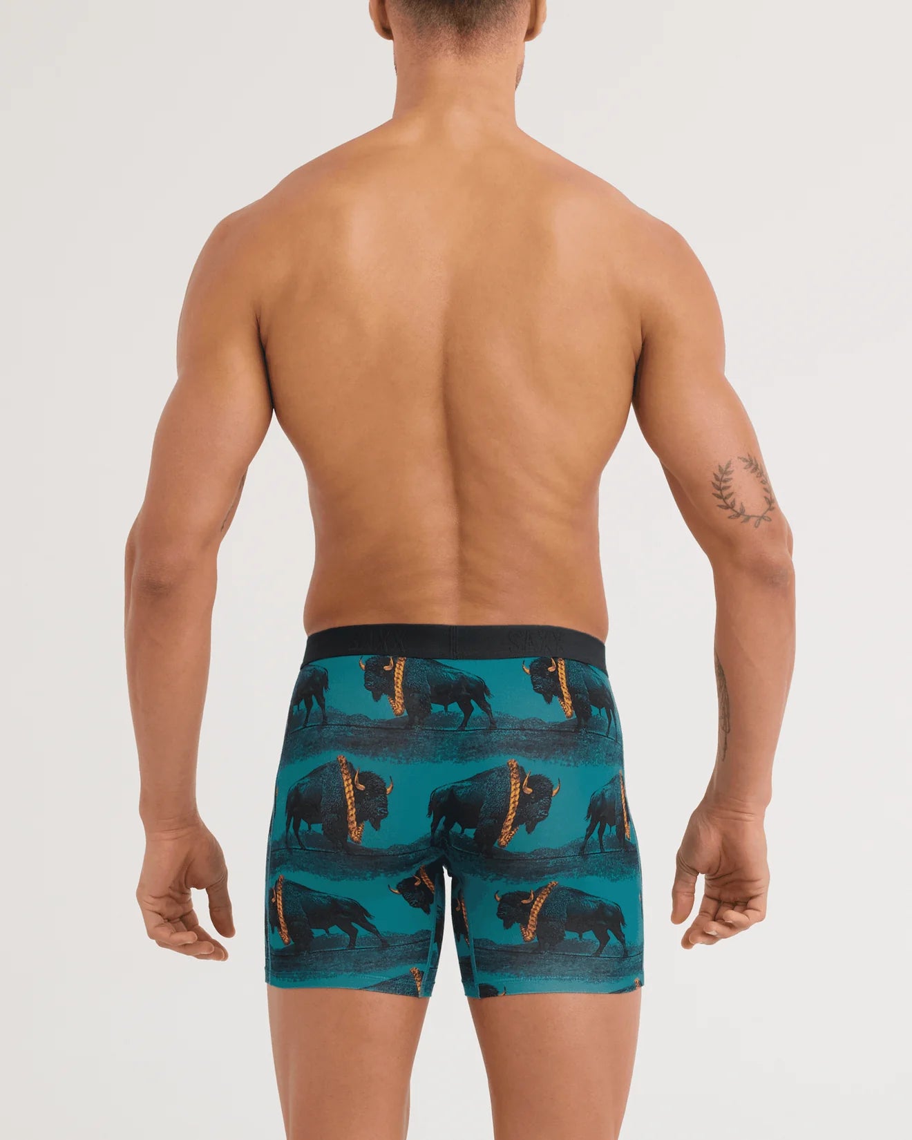 Saxx Underwear Vibe Bison Bling - Seascape
