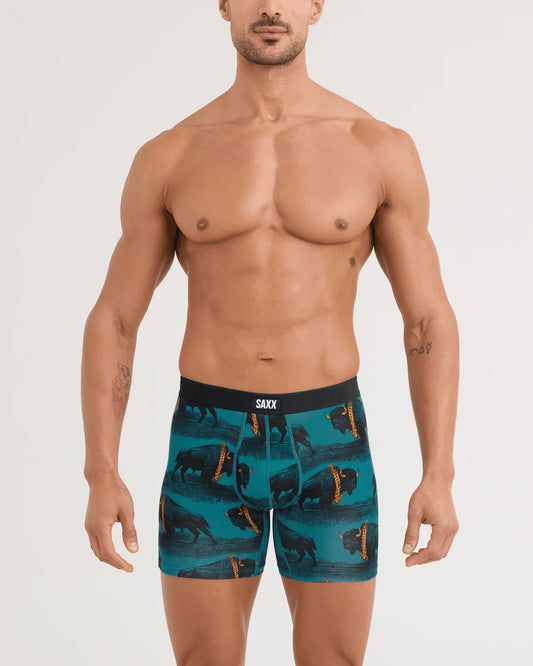 Saxx Underwear Vibe Bison Bling - Seascape