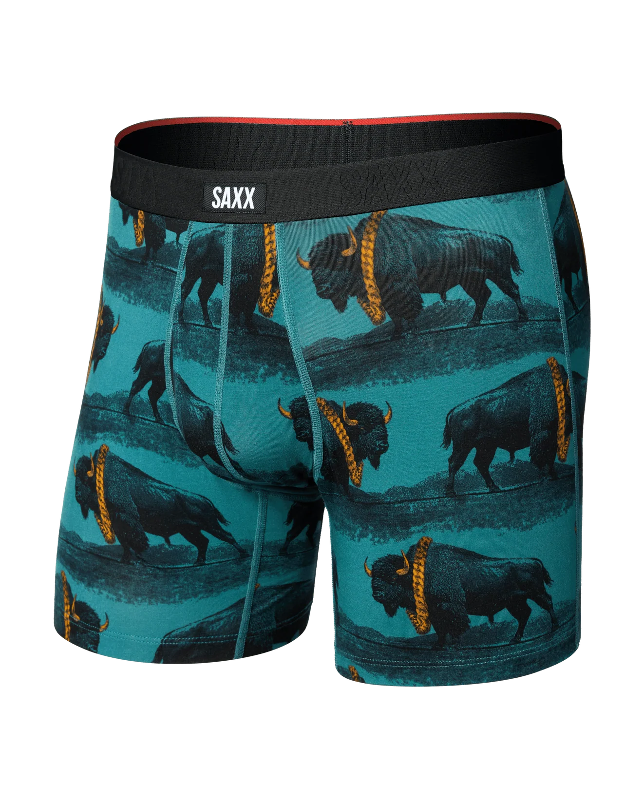 Saxx Underwear Vibe Bison Bling - Seascape