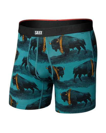 Saxx Underwear Vibe Bison Bling - Seascape