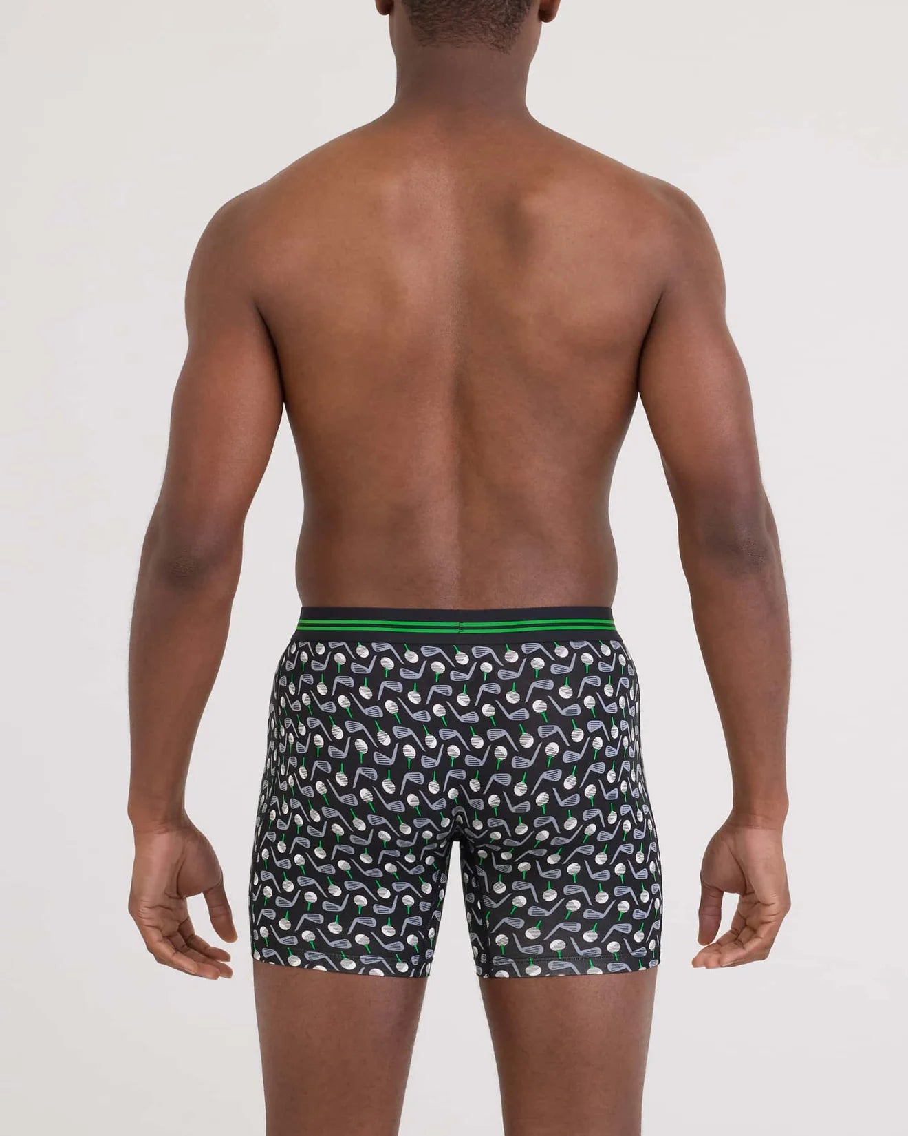 Saxx 2 Pack Vibe Xtra Soft Boxer Brief Fly - Back Nine & Black