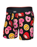 Saxx Vibe Xtra Soft Comfort Boxer Brief Fly-Love Story - Black