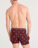 Saxx Vibe Xrta Soft Comfort Boxer Brief Fly - Maple Leaf - Black