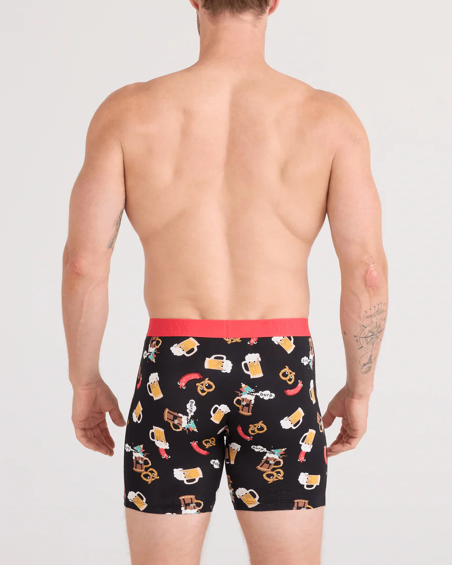 Saxx Boxers Vibe Vibe Xtra BB Fly - Oktober Brats Black